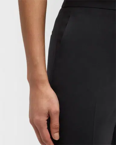 Argent Cropped Kick-Flare Seasonless Wool Trousers | Thumbnail 5