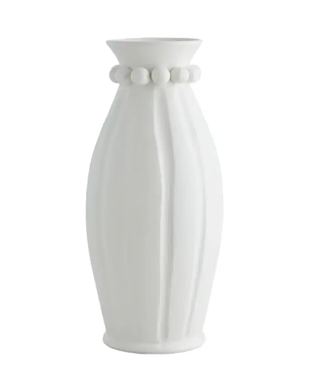 Global Views Matte Tall Pearl Vase