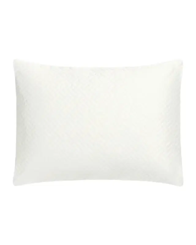 Matouk Basketweave Quilted Boudoir Sham