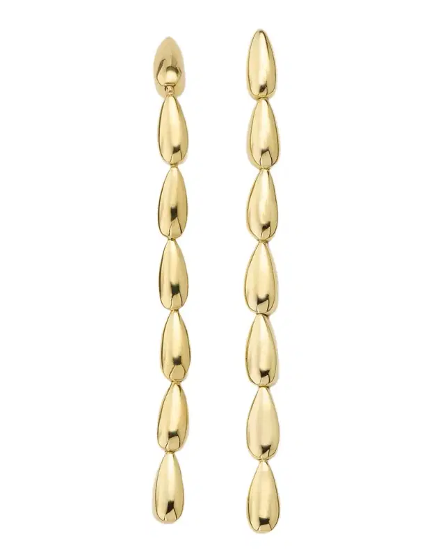 7-Dome Stud Drop Earrings