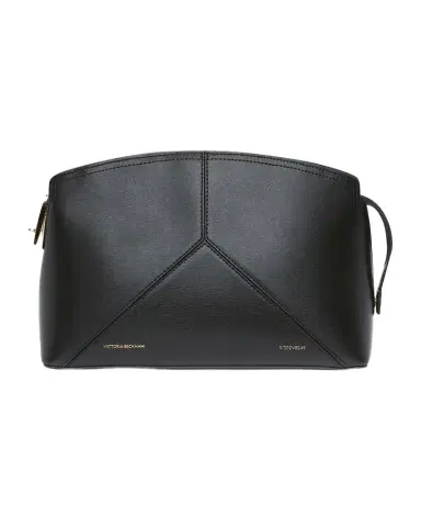 Victoria Beckham Zip Leather Clutch Bag | Thumbnail 1