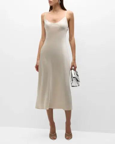 Sablyn Taylor Silk Slip Dress | Thumbnail 2 Sablyn Taylor Silk Slip Dress | Thumbnail 2