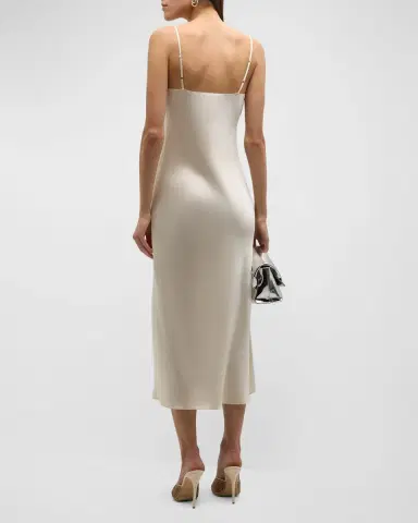 Sablyn Taylor Silk Slip Dress | Thumbnail 4 Sablyn Taylor Silk Slip Dress | Thumbnail 4
