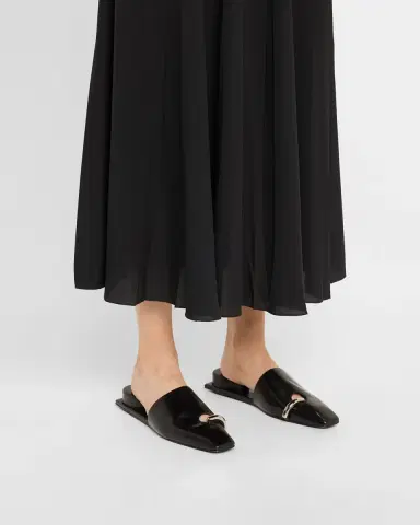 Tory Burch Leather Toe-Ring Ballerina Mules | Thumbnail 2 Tory Burch Leather Toe-Ring Ballerina Mules | Thumbnail 2