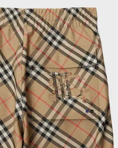 Burberry Men's Pull-On Check Trousers | Thumbnail 5 Burberry Men's Pull-On Check Trousers | Thumbnail 5