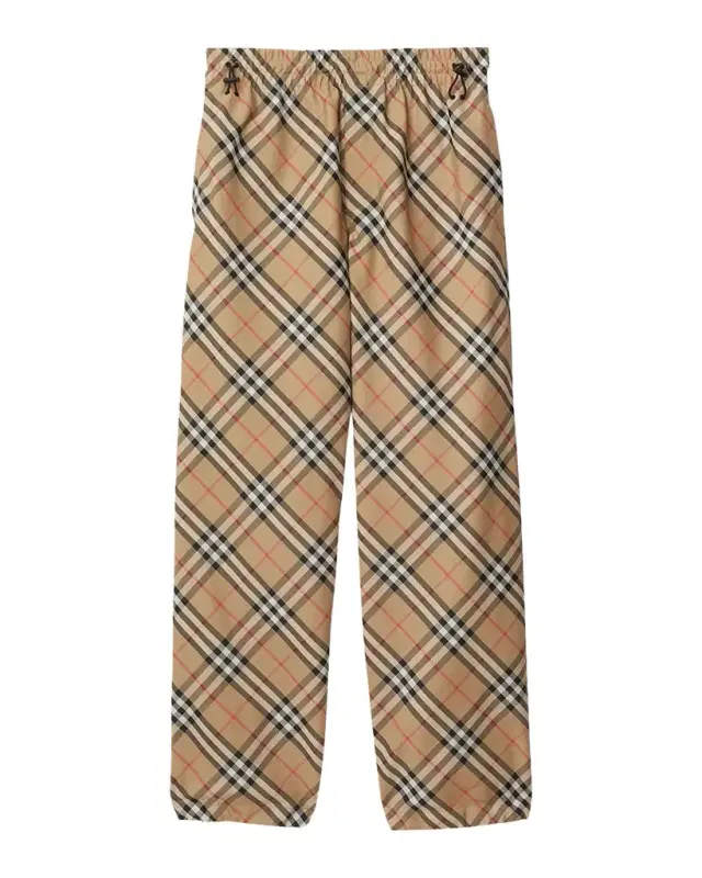 Men 's Pull-On Check Trousers