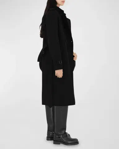 Burberry Kensington Organic Belted Double-Breasted Trench Coat | Thumbnail 2 Burberry Kensington Organic Belted Double-Breasted Trench Coat | Thumbnail 2