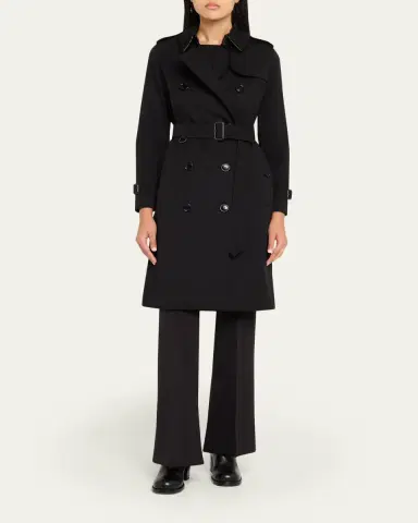 Burberry Kensington Organic Belted Double-Breasted Trench Coat | Thumbnail 5 Burberry Kensington Organic Belted Double-Breasted Trench Coat | Thumbnail 5