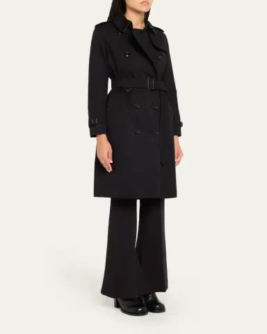 Burberry Kensington Organic Belted Double-Breasted Trench Coat | Thumbnail 7 Burberry Kensington Organic Belted Double-Breasted Trench Coat | Thumbnail 7