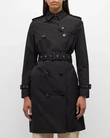 Burberry Kensington Double-Breasted Trench Coat | Thumbnail 2