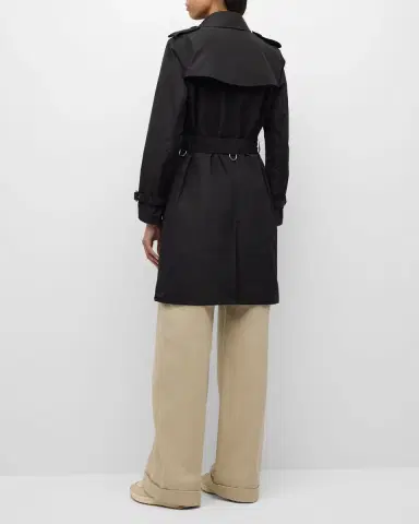 Burberry Kensington Double-Breasted Trench Coat | Thumbnail 3