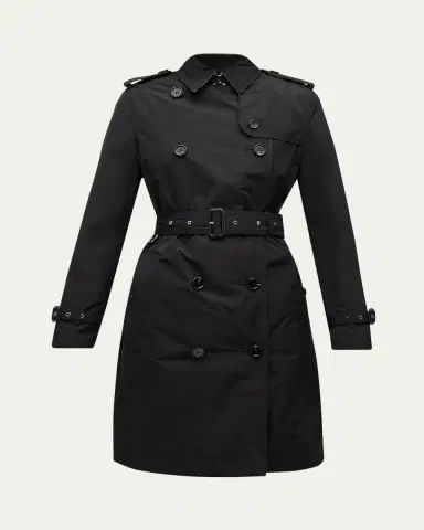 Burberry Kensington Double-Breasted Trench Coat | Thumbnail 7