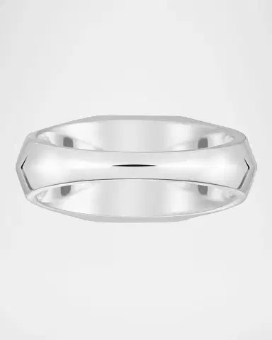 Gucci Men's Trademark Ring, 10mm | Thumbnail 2
