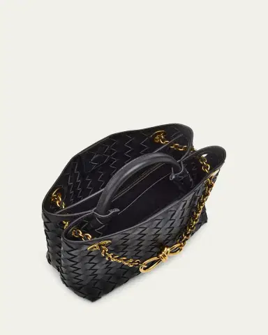 Bottega Veneta Small Andiamo Shoulder Bag with Chain Strap | Thumbnail 4 Bottega Veneta Small Andiamo Shoulder Bag with Chain Strap | Thumbnail 4