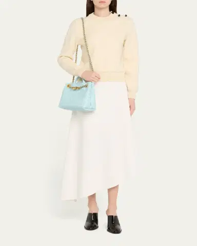 Bottega Veneta Small Andiamo Shoulder Bag with Chain Strap | Thumbnail 9 Bottega Veneta Small Andiamo Shoulder Bag with Chain Strap | Thumbnail 9