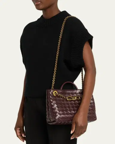 Bottega Veneta Small Andiamo Shoulder Bag with Chain Strap | Thumbnail 10 Bottega Veneta Small Andiamo Shoulder Bag with Chain Strap | Thumbnail 10