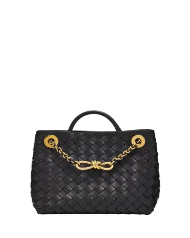 Bottega Veneta Small Andiamo Shoulder Bag with Chain Strap | Thumbnail 1 Bottega Veneta Small Andiamo Shoulder Bag with Chain Strap | Thumbnail 1