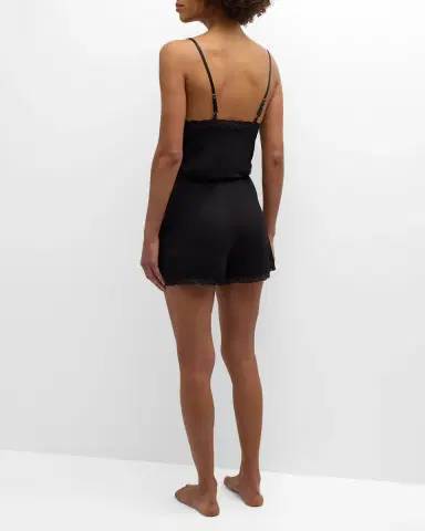 Natori Feathers Essential Lace-Trim Cami Pajama Set | Thumbnail 3 Natori Feathers Essential Lace-Trim Cami Pajama Set | Thumbnail 3
