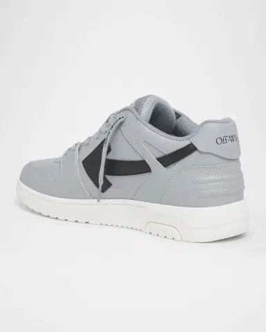Off-White Men's Out Of Office Leather Low-Top Sneakers | Thumbnail 4 Off-White Men's Out Of Office Leather Low-Top Sneakers | Thumbnail 4