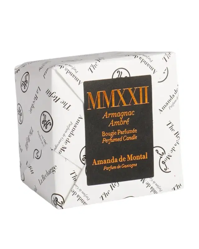 Amanda de Montal Armagnac Ambre Scented Candle Refill, 190g