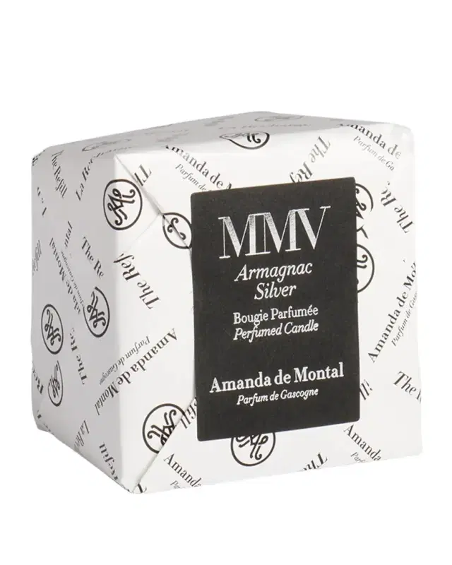 Amanda de Montal Armagnac Silver Scented Candle Refill, 190g