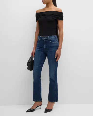 Mother Lil ' Hustler Ankle Jeans | Thumbnail 2