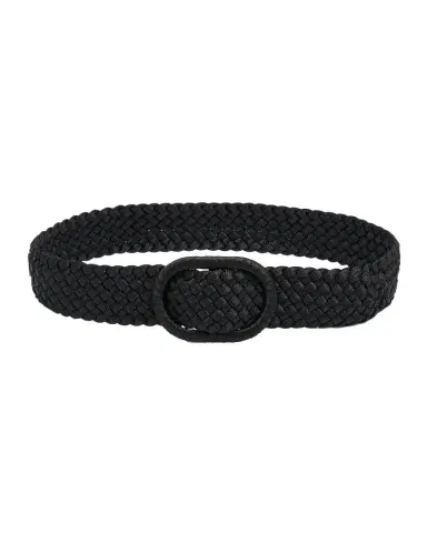 Toteme Wide Braided Nylon & Leather Belt | Thumbnail 1