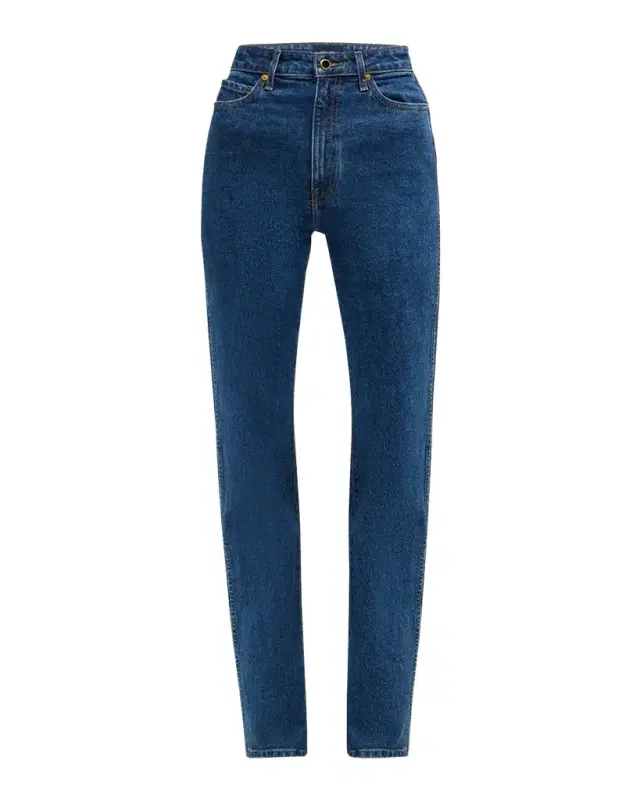 Danielle High-Rise Straight-Leg Jeans