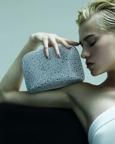 Giorgio Armani Crystal Clutch Bag | Thumbnail 4