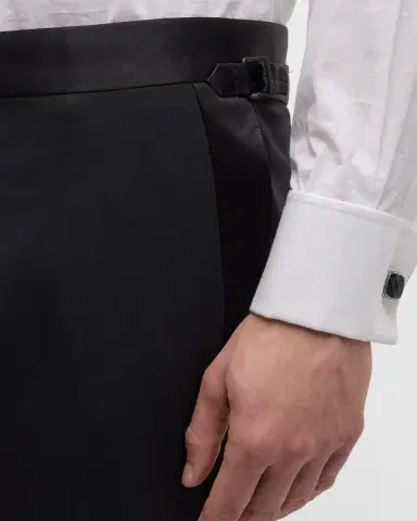 Tom Ford Men's Shelton Peak-Lapel Tuxedo | Thumbnail 10 Tom Ford Men's Shelton Peak-Lapel Tuxedo | Thumbnail 10