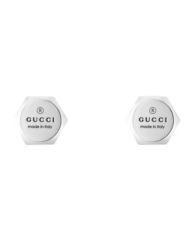 Sterling Silver 10MM Trademark Earrings