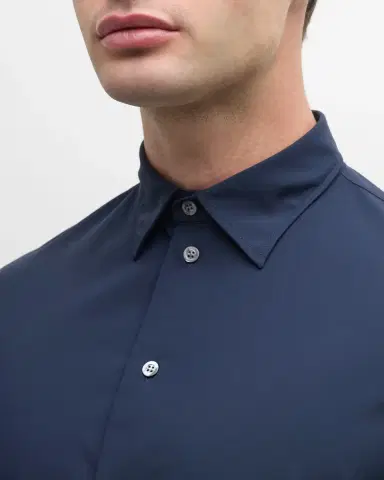 Emporio Armani Men's Modern Fit Sport Shirt | Thumbnail 7