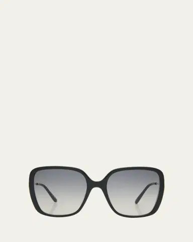 Chloé Square Acetate and Metal Sunglasses | Thumbnail 2