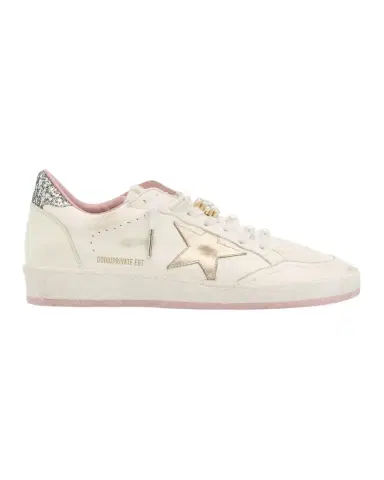 Golden Goose Ball Star Pearly Glitter Low-Top Sneakers | Thumbnail 1