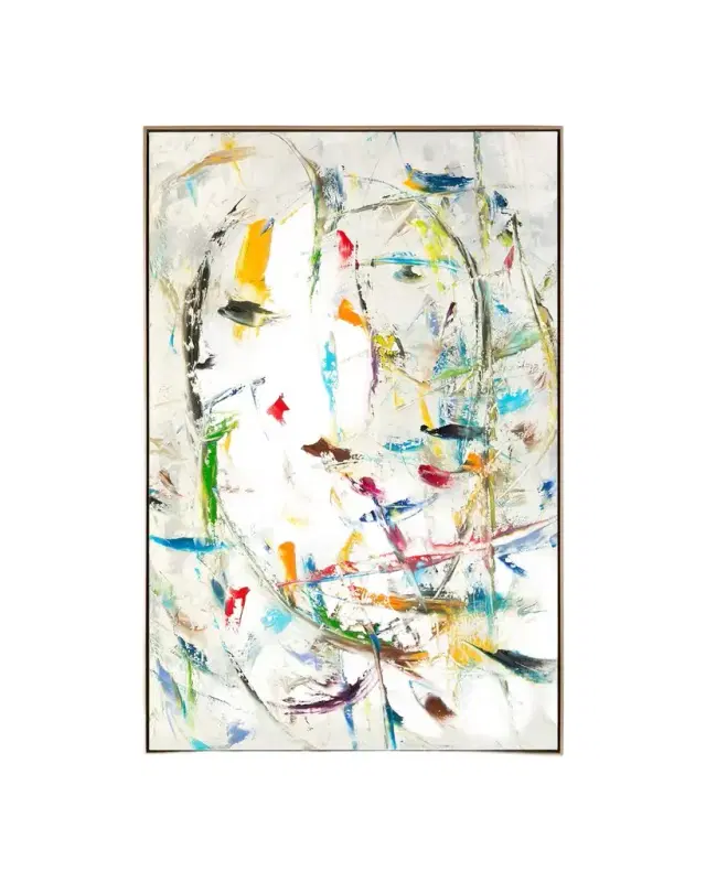 "Beneath the Mask" Original Painting by Jinlu