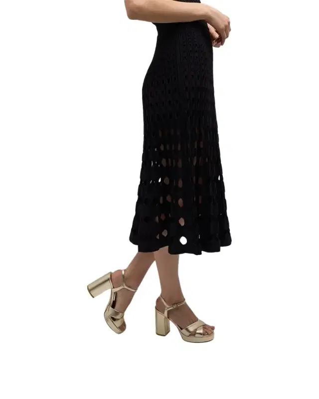 Dayna Metallic Crisscross Platform Sandals