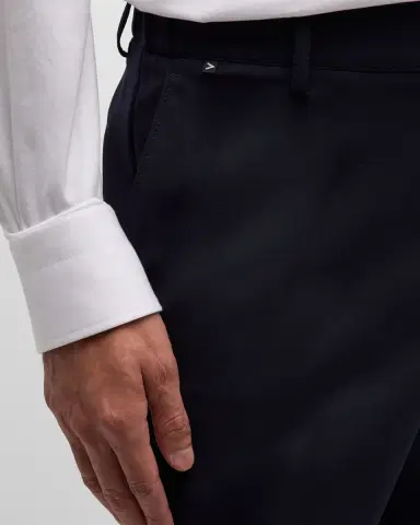 BOSS Men's Solid Cotton Pants | Thumbnail 5