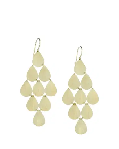 Irene Neuwirth 18K Yellow Gold 9 Drop Chandelier Earrings | Thumbnail 1
