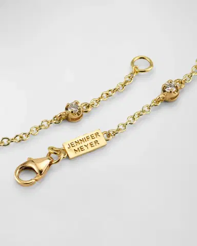 Jennifer Meyer 5 Illusion-Set Diamond Bracelet | Thumbnail 4