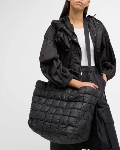 Vee Collective Porter Weekender Quilted Tote Bag | Thumbnail 2 Vee Collective Porter Weekender Quilted Tote Bag | Thumbnail 2