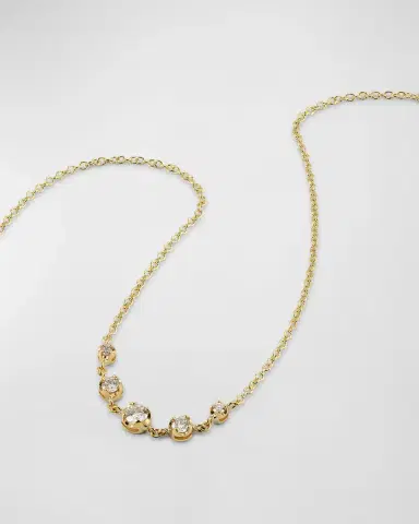 Jennifer Meyer 5 Graduated Illusion-Set Diamond Necklace | Thumbnail 3