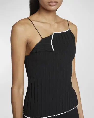 Jacquemus Le Haut Maille Plisse Top | Thumbnail 2 Jacquemus Le Haut Maille Plisse Top | Thumbnail 2