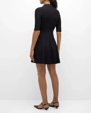Simkhai Patricia Polo Ribbed Mini Dress | Thumbnail 3