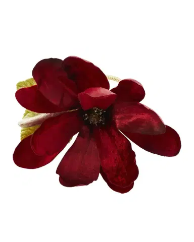 Deborah Rhodes Plush Magnolia Napkin Ring | Thumbnail 1