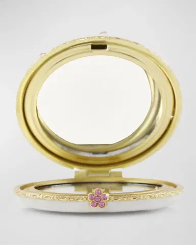 Jay Strongwater Dahlia Compact Mirror | Thumbnail 2 Jay Strongwater Dahlia Compact Mirror | Thumbnail 2