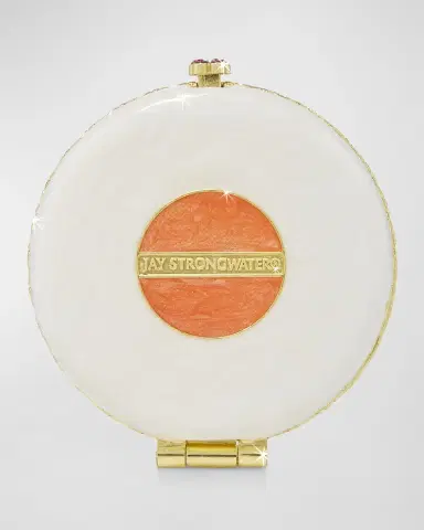 Jay Strongwater Dahlia Compact Mirror | Thumbnail 3 Jay Strongwater Dahlia Compact Mirror | Thumbnail 3