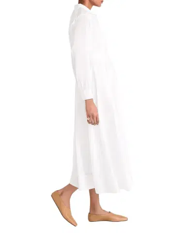 Merlette Liberty Pintuck Pima Cotton Midi Shirtdress | Thumbnail 1
