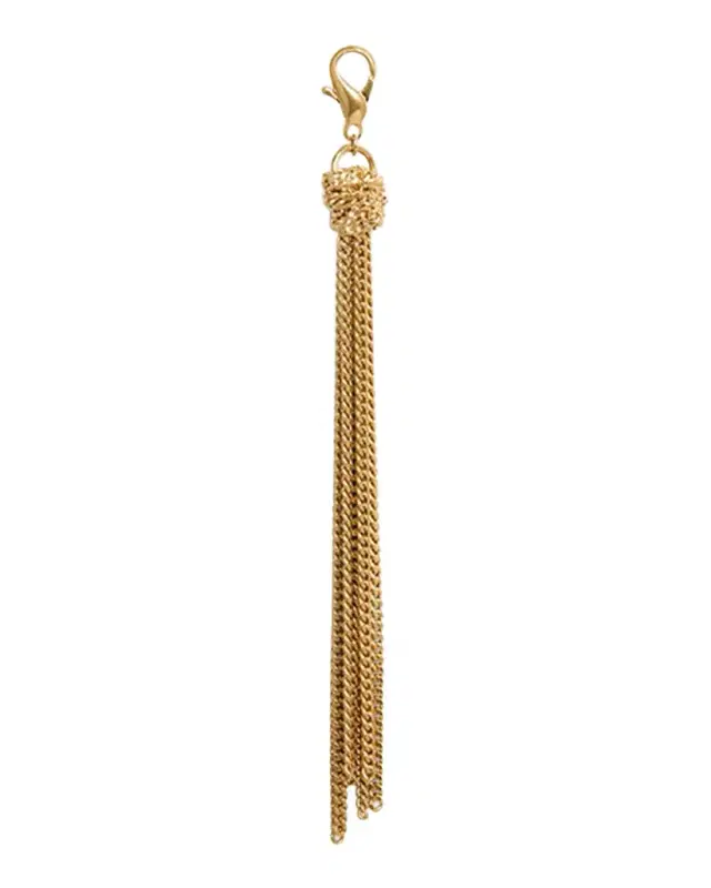 Golden Goose Chain Tassel Charm