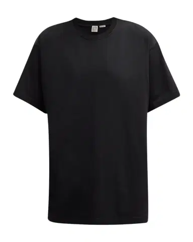 Toteme Short-Sleeve Straight Cotton T-Shirt | Thumbnail 1 Toteme Short-Sleeve Straight Cotton T-Shirt | Thumbnail 1