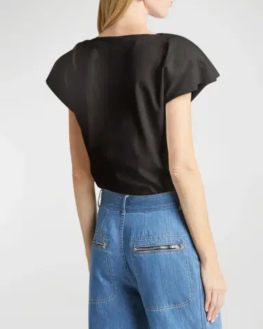 Isabel Marant Sebani Draped Top | Thumbnail 11